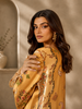 2614 | Printed Silk Kaftan Set
