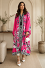 Fuchsia Floral Kaftan | Premium Long Top