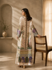 2611 | Printed Silk Kaftan Set