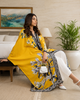 Yellow Floral Kaftan | Premium Long Top