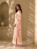 2610 | Printed Silk Kaftan Set