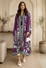 Plum Floral Kaftan | Premium Long Top