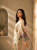 2611 | Printed Silk Kaftan Set