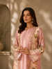 2610 | Printed Silk Kaftan Set