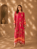 2615 | Printed Silk Kaftan Set