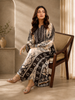 2608 | Printed Silk Kaftan Set