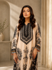 2608 | Printed Silk Kaftan Set