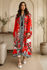 Red Floral Kaftan | Premium Long Top