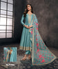 Sky Blue Anarkali Suit