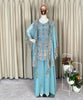 Noor Cape and Palazzo outfit - Sky Blue