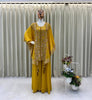 (Pre-Order) Noor Cape and Palazzo outfit - Mustard