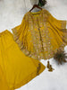 (Pre-Order) Noor Cape and Palazzo outfit - Mustard