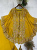(Pre-Order) Noor Cape and Palazzo outfit - Mustard