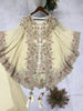 Noor Cape and Palazzo outfit - Cream