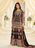 Fatimah printed palazzo suit - Black