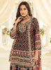 Fatimah printed palazzo suit - Black