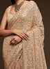 Celeste Sequin Saree – Champagne