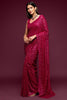 Celeste Sequin Saree – Hot Pink
