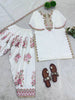 Noor White Soft Silk Farshi Suit