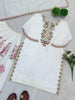 Noor White Soft Silk Farshi Suit