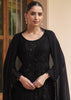 Sayuri Layla Beaded Georgette Suit – Black