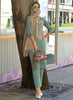 Eliza Embroidered Suit – Sage Green