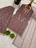 Noor Embellished Mauve suit - Ladies