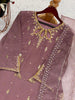 Noor Embellished Mauve suit - Ladies
