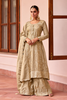Gulkayra 7682 kameez and palazzo – full view