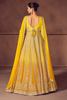 Gulkayra 7700B anarkali – back view