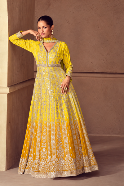 Gulkayra 7700B anarkali – full view